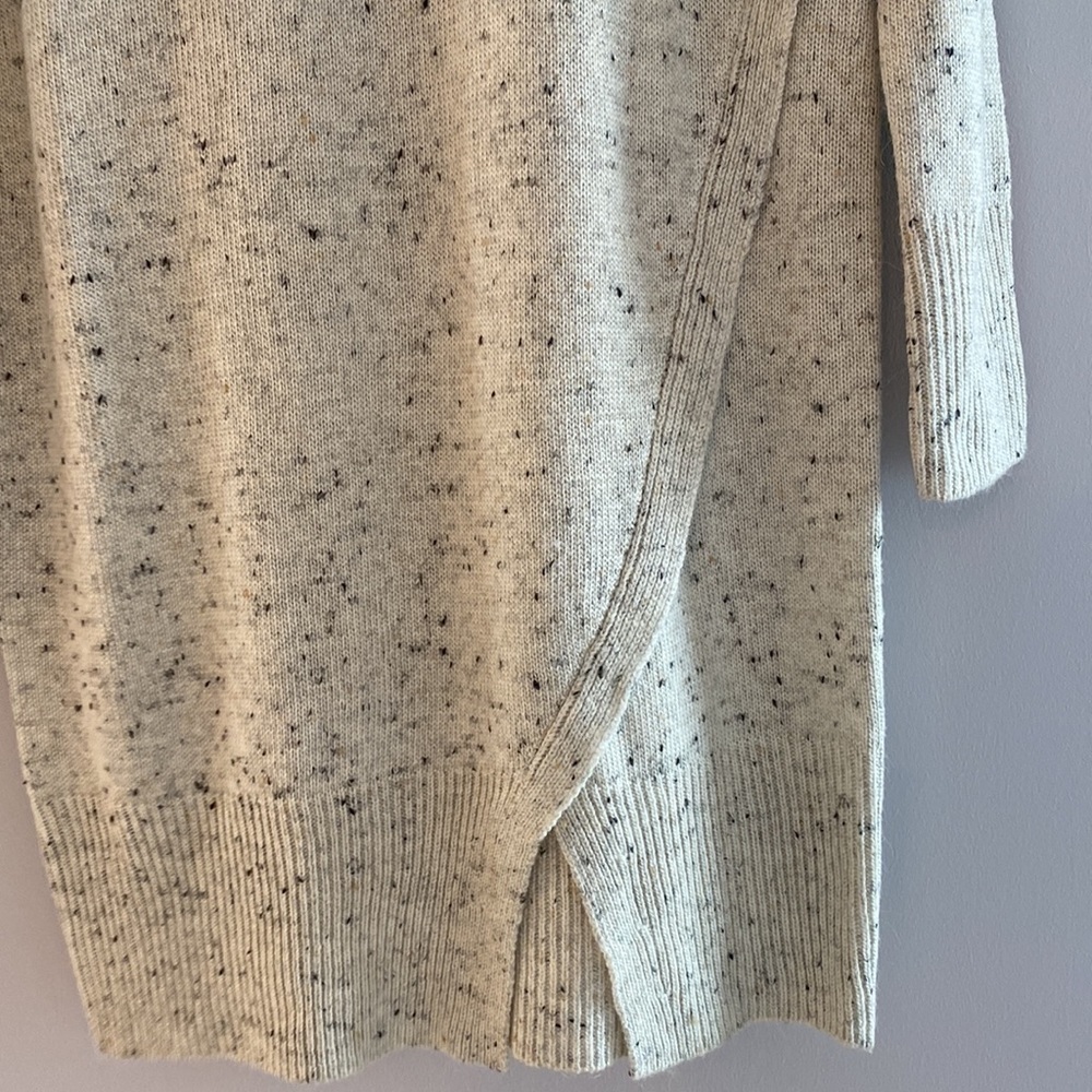 Lovestitch gray speckled sweater dress. Great for back to school. Small - Picture 5 of 9